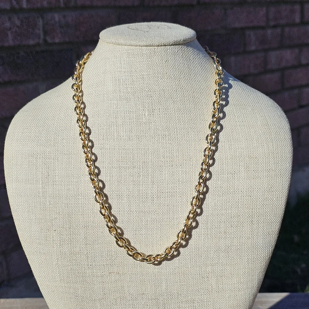 NWT 2 Zenzii gold chain necklaces - Picture 5 of 5